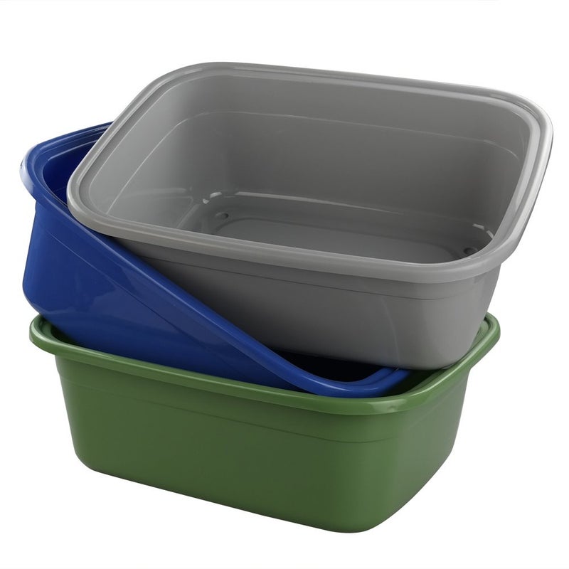 Ggbin Ggbin 18 Quart Dish PanWash Basins Set of 3 