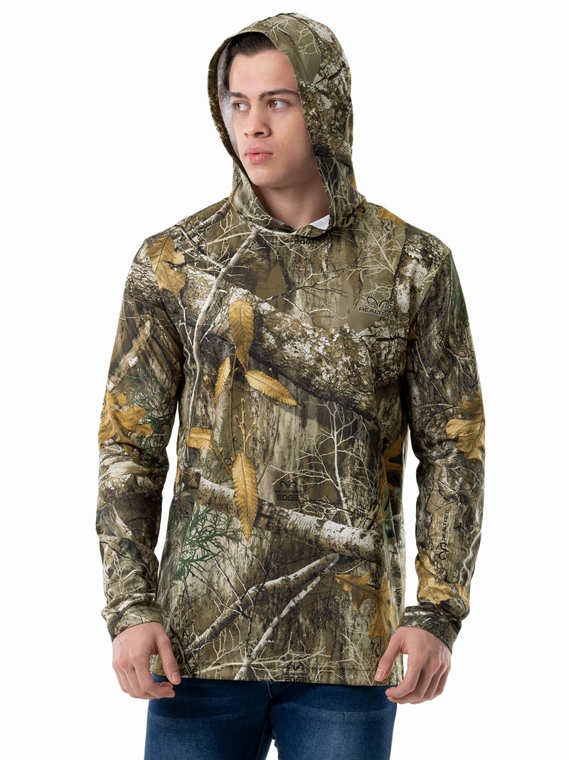 Realtree Men's Performance Pullover Hoodie, Realtree Edge Camo, X-Large - Image 4