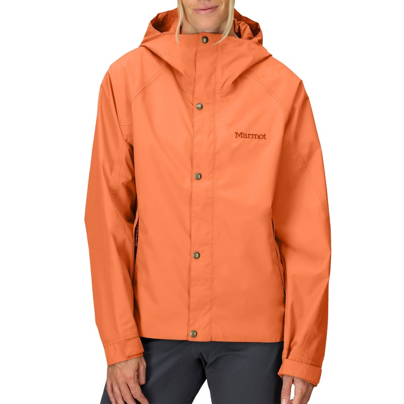 MARMOT Womens Cascade Durable Waterproof Rain Jacket Pomelo Small