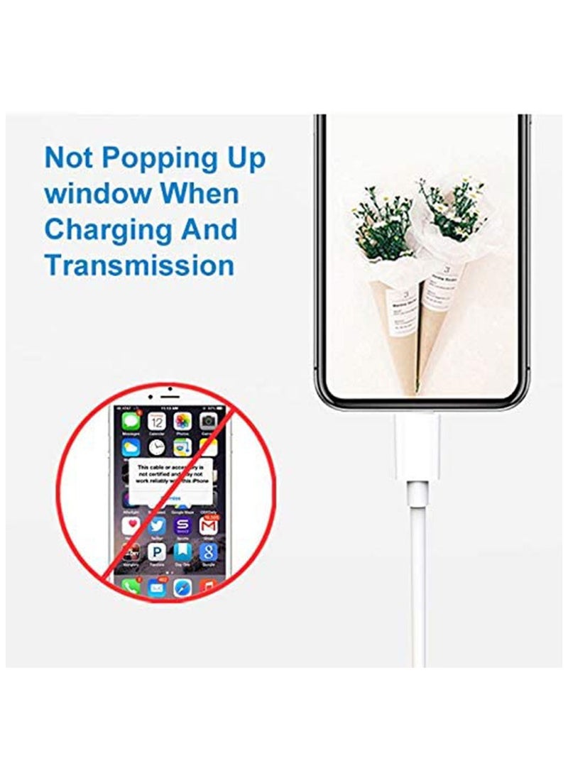 Filly iPhone Cable 1 Meter Lightning Cable iPhone Charger Cable USB A to Lightning Cable for iPhone 14/14 Pro/14 Plus/14 Pro Max, iPhone 13-8 All Series-White  - Image 4