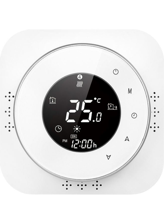 NIBEMINENT Programmable Thermostat White 14.7 x 4.1cm