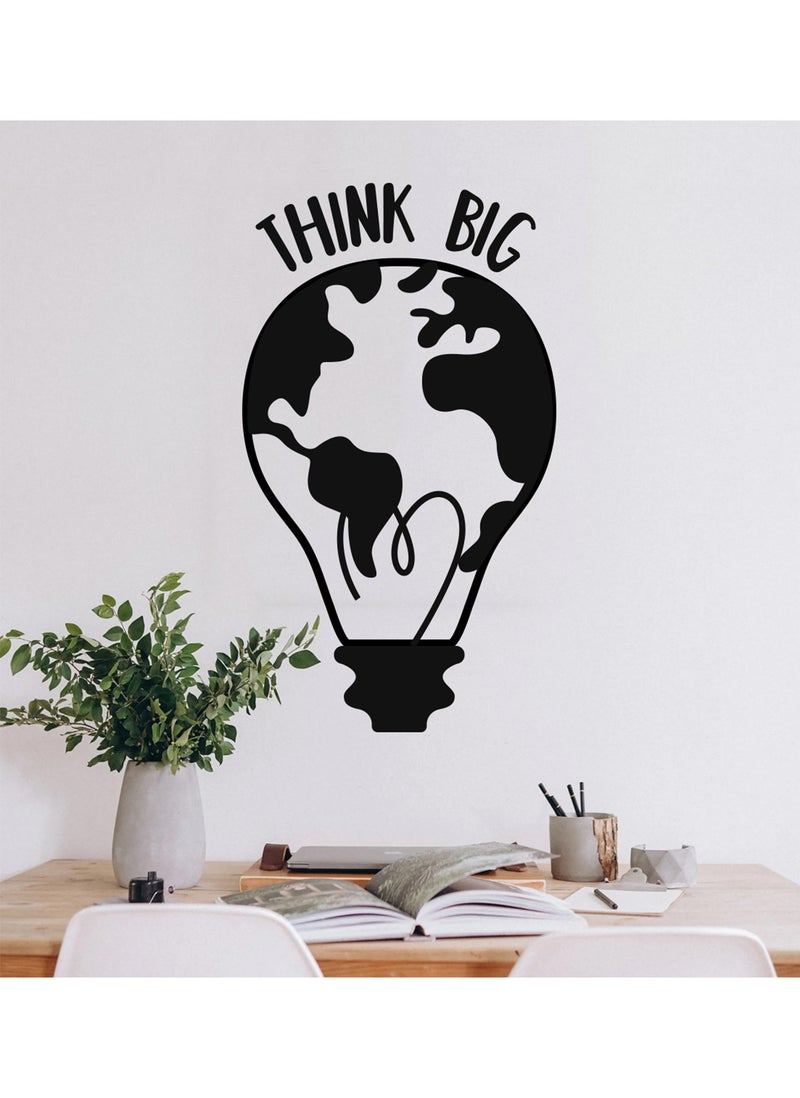 Spoil Your Wall Think Big Quotes Wall Sticker, Wall Arts Home Décor Wall Decals, 50x90 cm by Spoil Your Wall 