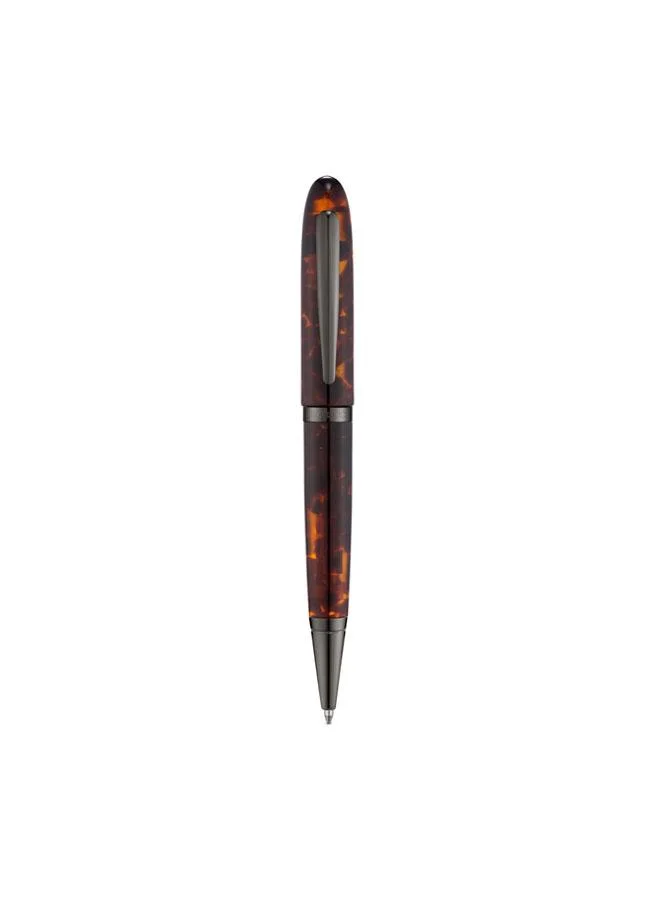 نينا ريتشي Panache Ecaille Twist Ballpoint Pen, Black Ink