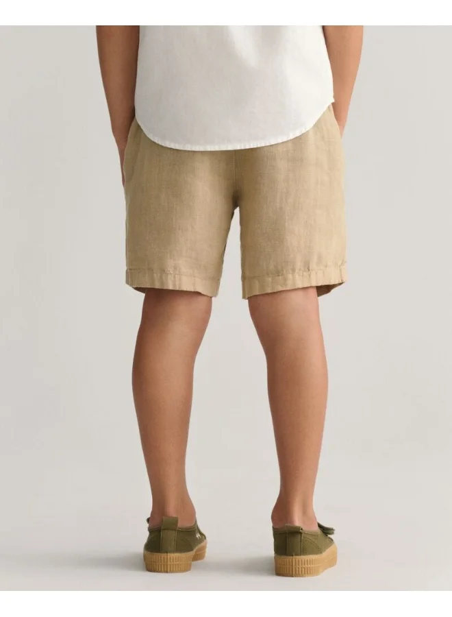غانت Gant Kids Linen Shorts