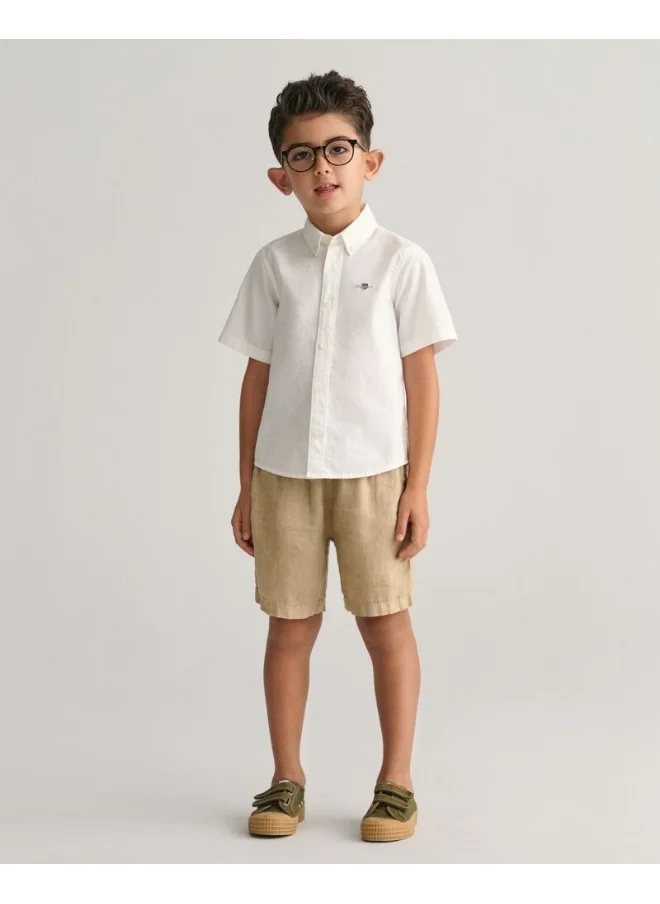 غانت Gant Kids Linen Shorts