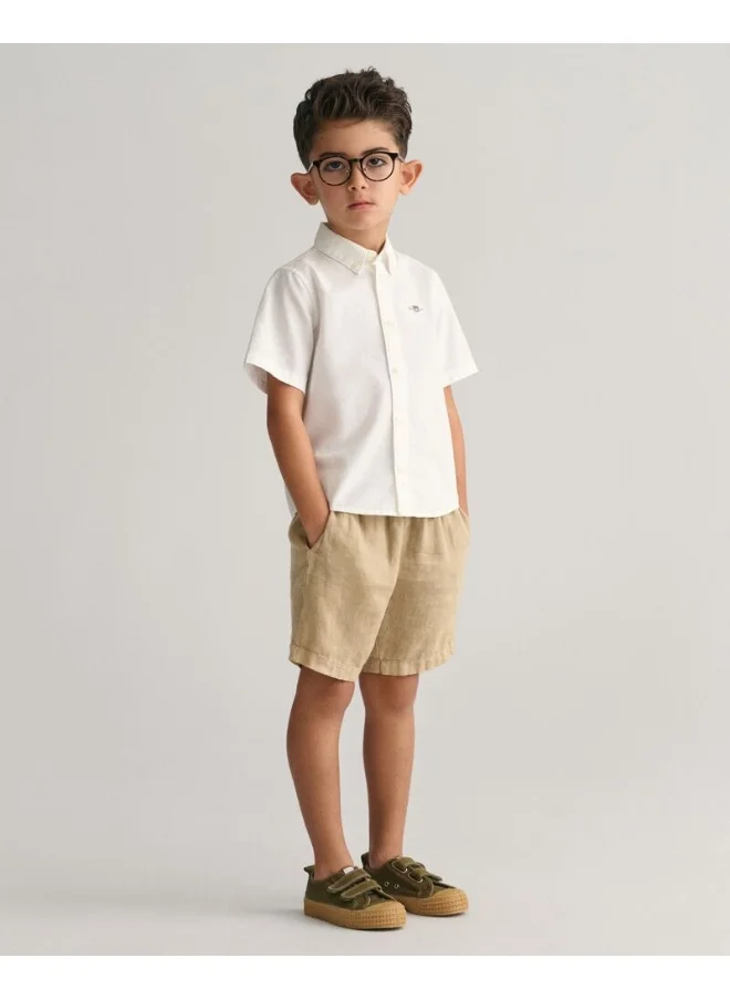 غانت Gant Kids Linen Shorts
