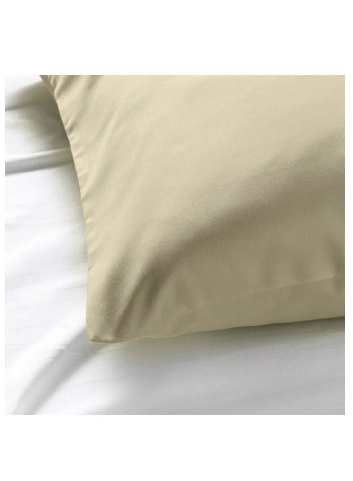 BYFT Orchard Exclusive (Cream) Pillow Cover (Set of 1 Pc)  Cotton percale Weave, Soft and Luxurious, High Quality Bed linen -180 TC  - Image 4