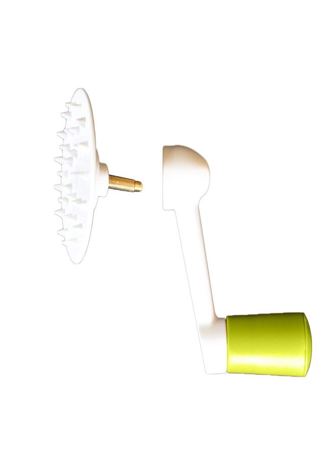 بريفتون جهاز تقطيع الخضار الحلزوني ذو 5 شفرات من بريفتونز، مزود بمقبض دوار وحامل للخضراوات (الموديل: BR-5B-02) - Image 2