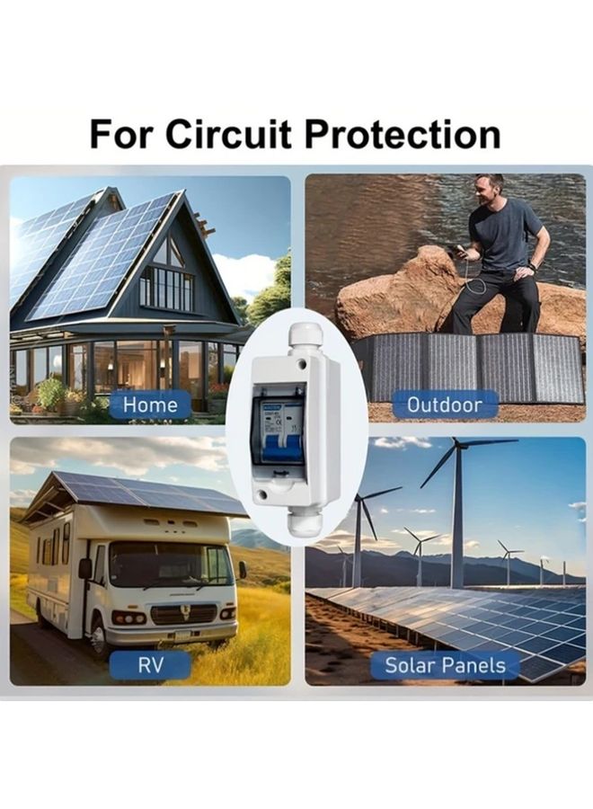 15A DC Circuit Breaker for Photovoltaic Solar Systems 10 63A Dual Protection - Image 2