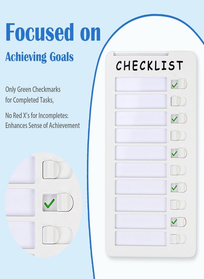 SENWHAL Dry Erase Chore Chart, Standable Whiteboard Checklist Board, Chore Chart for Kids Routine Chart with a Pen (Standable) - Image 5