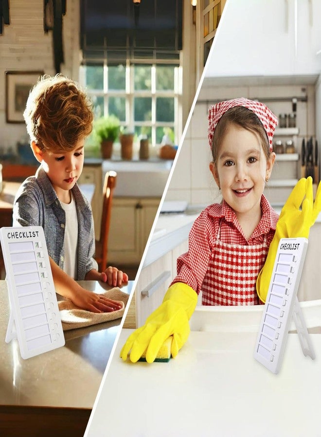 SENWHAL Dry Erase Chore Chart, Standable Whiteboard Checklist Board, Chore Chart for Kids Routine Chart with a Pen (Standable) - Image 4