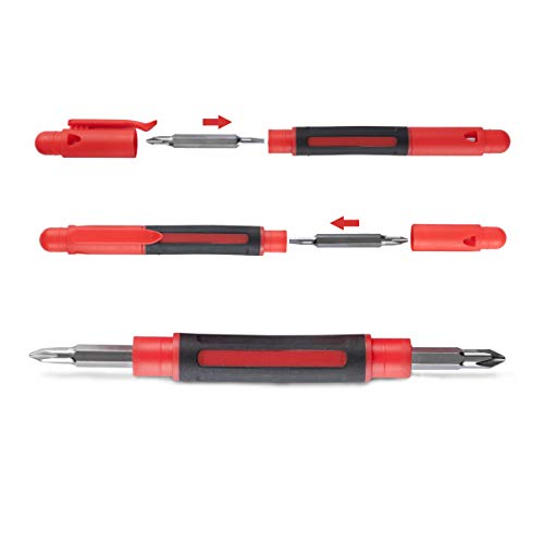 AGARO 4in1 Pocket Screwdriver, Portable, 13x5x6.8 cm, Orange - Image 5