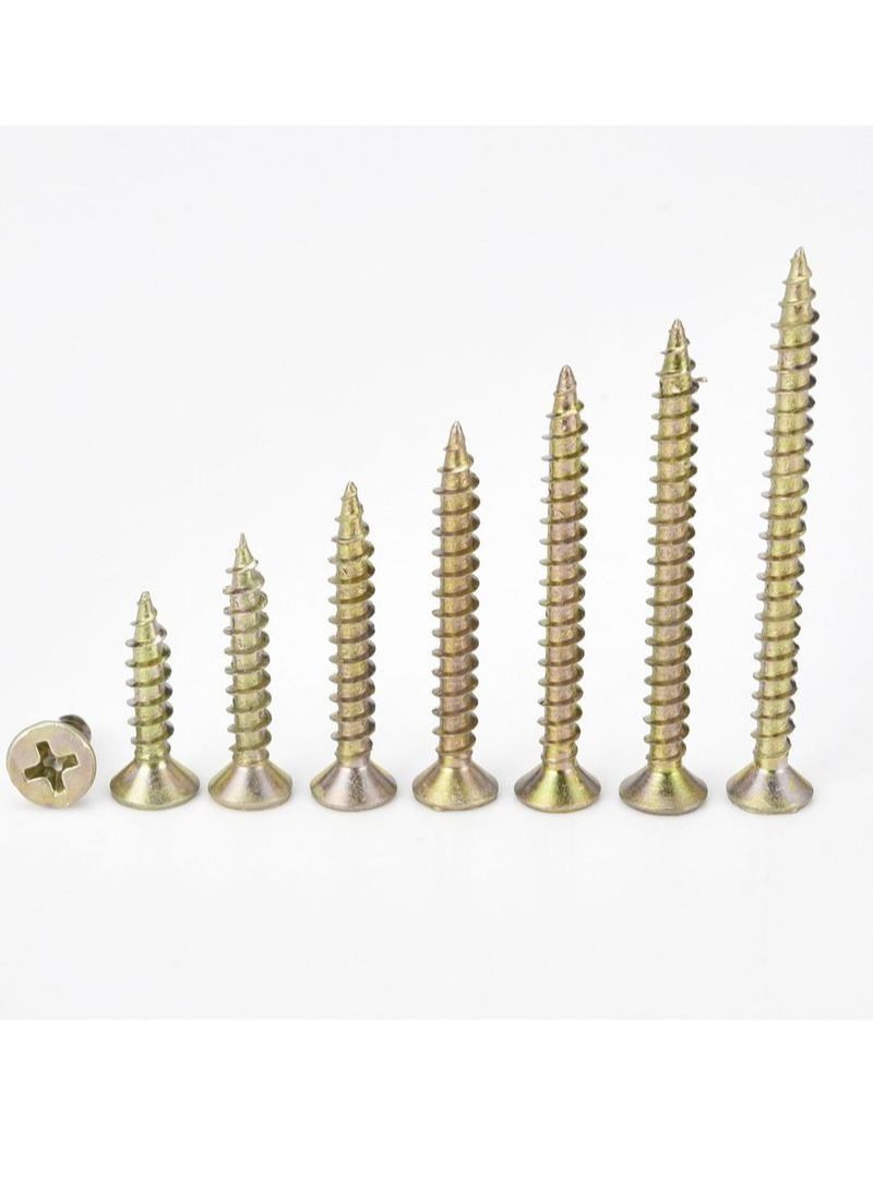 NIBEMINENT 200Pcs Color Zinc Fiber Screw Set - Image 5