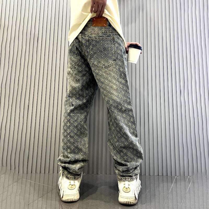 Unisex Casual Daily Denim Jeans - Image 5