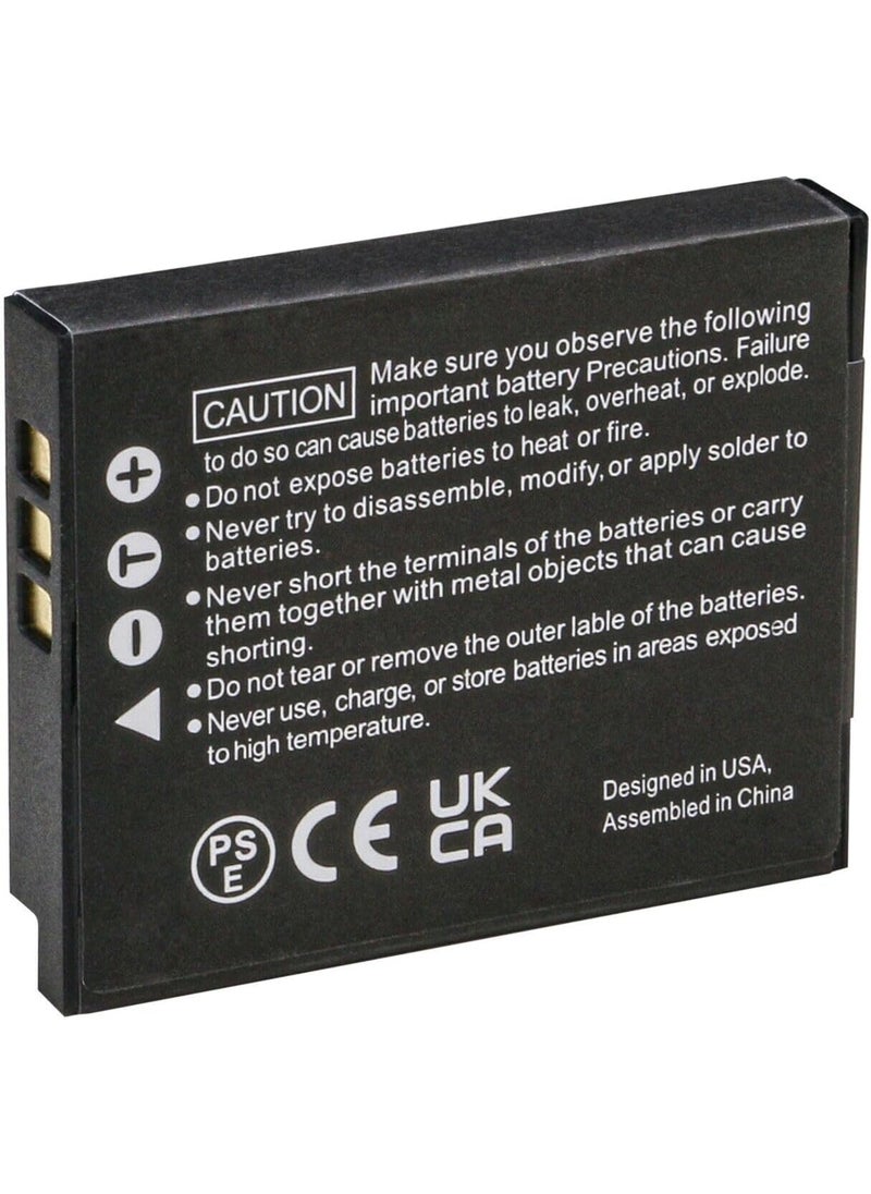 Kastar Kastar 2Pack Battery Charger for Kokad LB015  PIXPRO WPZ2 Action Camera 42V Output 24 Min Charge Time  - Image 2
