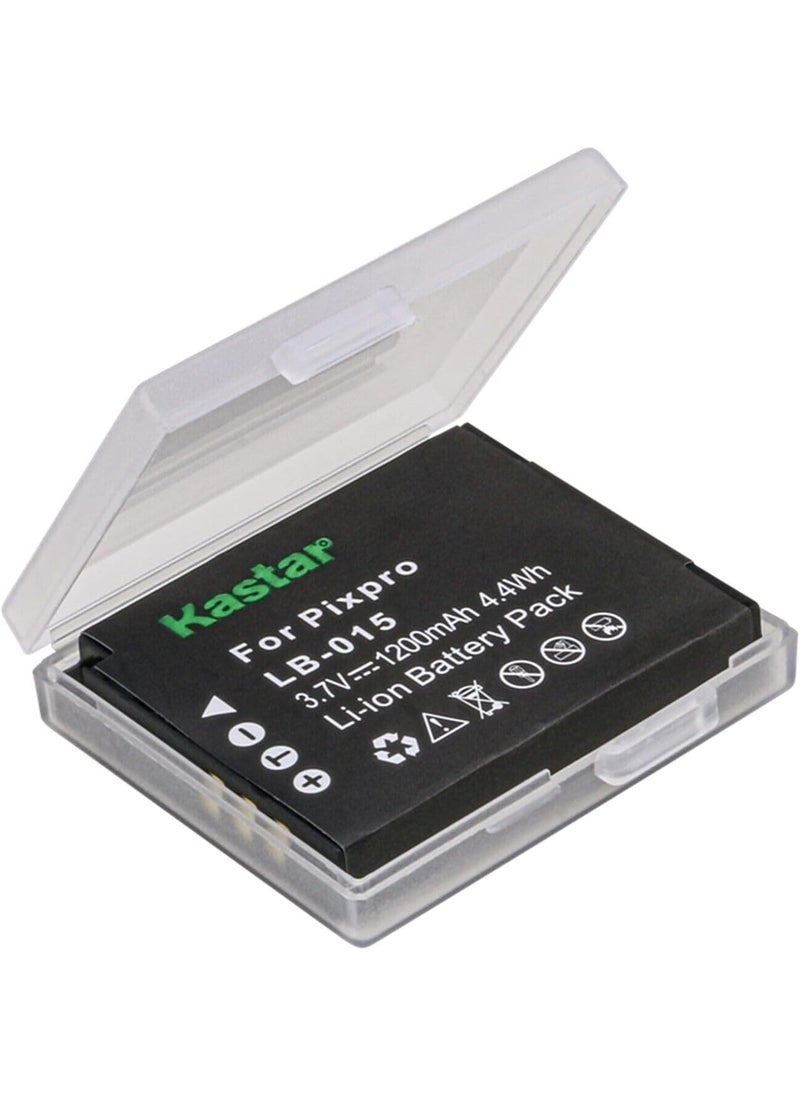 Kastar Kastar 2Pack Battery Charger for Kokad LB015  PIXPRO WPZ2 Action Camera 42V Output 24 Min Charge Time  - Image 3