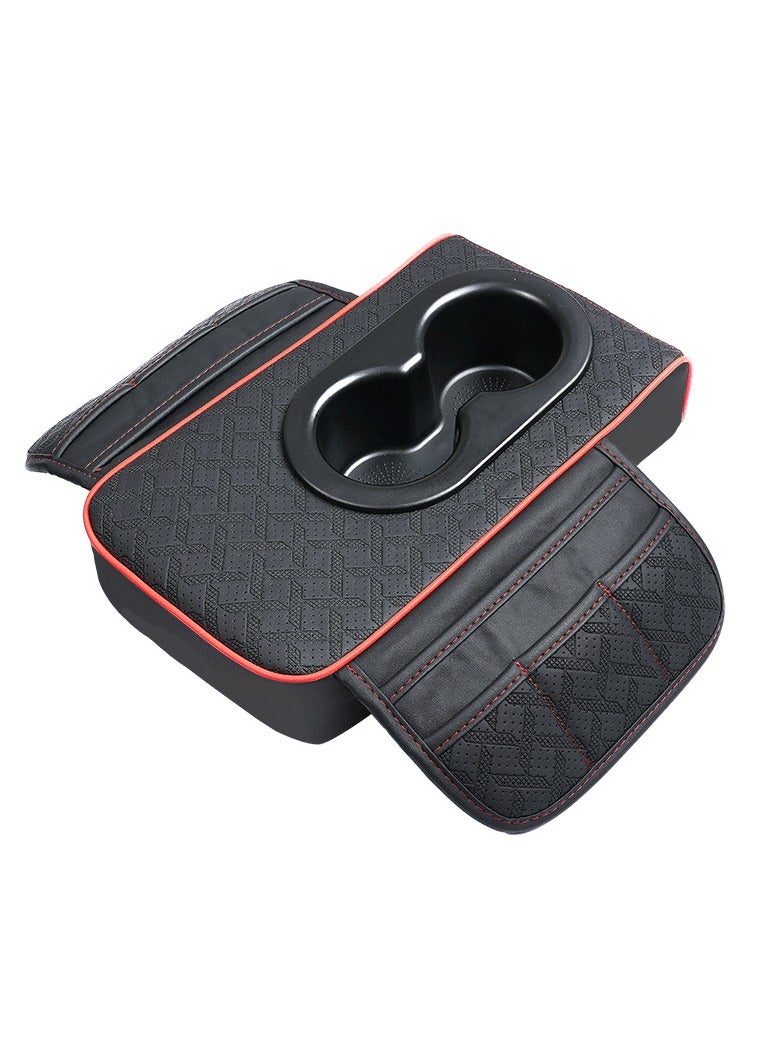 عام غطاء مسند ذراع السيارة ، غطاء مسند ذراع السيارة ، وسادة مسند ذراع السيارة للماء ، وسادة صندوق مقعد مسند ذراع السيارة ، اكسسوارات السيارات الداخلية ، وسادة حماية مسند ذراع السيارة لمعظم المركبات ، وسادة مسند ذراع متعددة الوظائف - Image 1