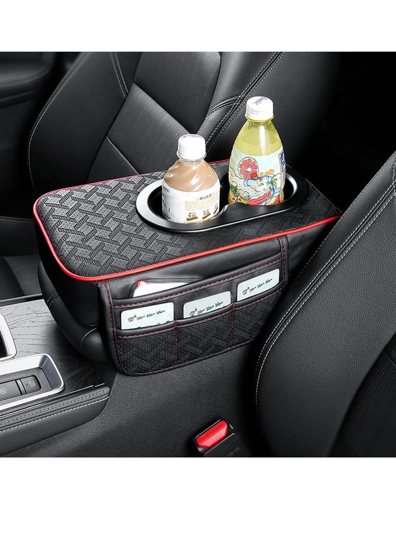 عام غطاء مسند ذراع السيارة ، غطاء مسند ذراع السيارة ، وسادة مسند ذراع السيارة للماء ، وسادة صندوق مقعد مسند ذراع السيارة ، اكسسوارات السيارات الداخلية ، وسادة حماية مسند ذراع السيارة لمعظم المركبات ، وسادة مسند ذراع متعددة الوظائف - Image 2