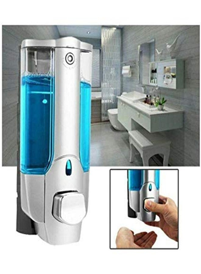 FULKIZA™ Soap Dispenser with Lock (Silver/Grey) Lockable Soap/Shampoo/Conditioner/Lotion Gel Dispenser (350 ml) - Image 5