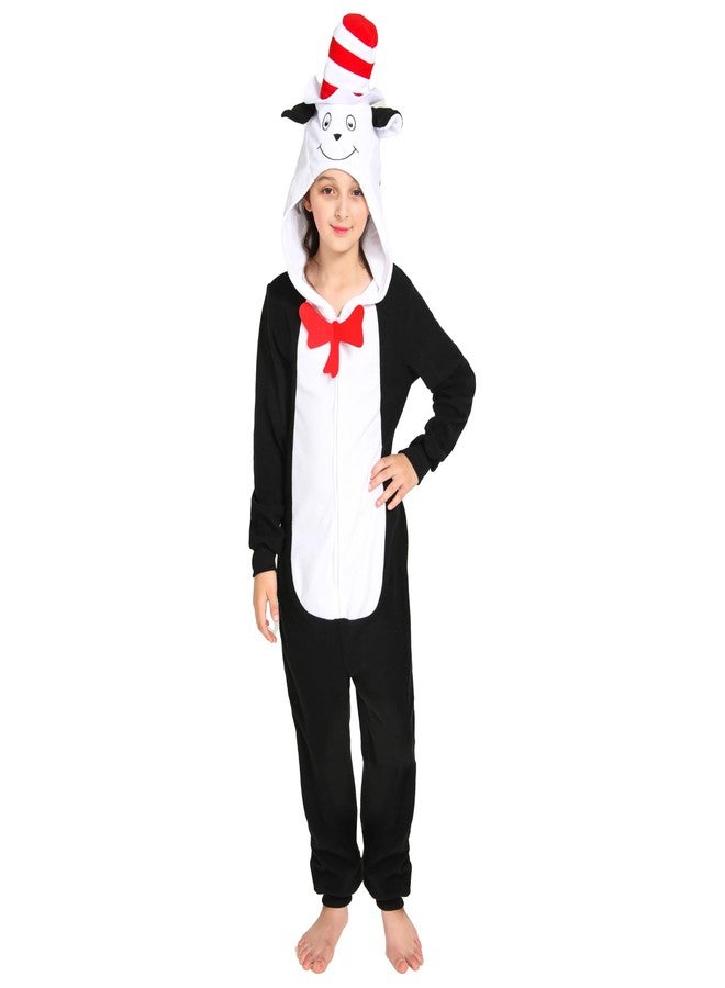 Leadtex Unisex Kids Animal Onesie Cat Costume, Girls Boys Halloween Costumes Cat Animal Onesie for kids XL10-12 - Image 2