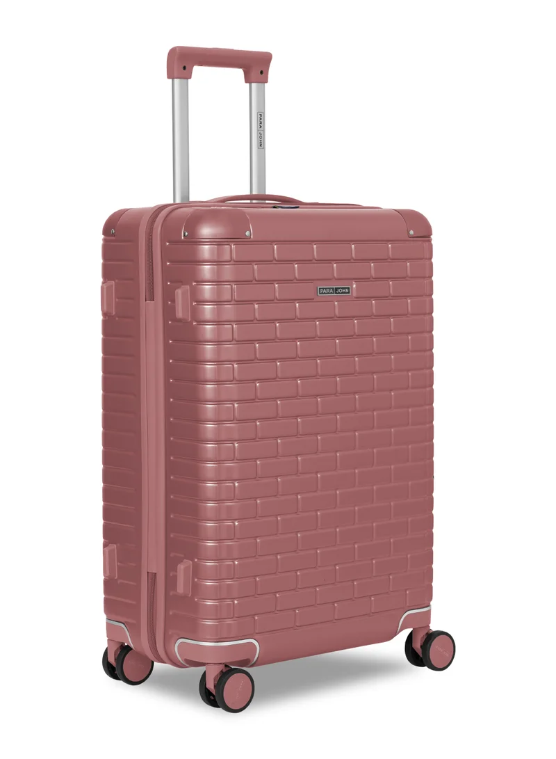 PARAJOHN Para John Bricase 3-Piece PC Luggage Set – 20, 24 & 28 Inch Hard Shell Suitcases with 360° Spinner Wheels