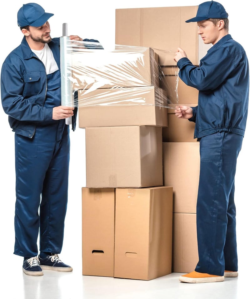 BUMOVE لفافة قابلة للتمدد (20''x1000' - 1 عبوة) ، لفافة باليت شفافة للنقل ، لوازم تعبئة الشحن - Image 3