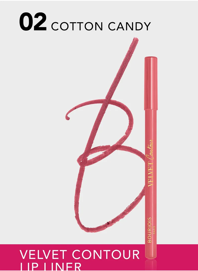 BOURJOIS PARIS Velvet Contour Lip Liner - 02