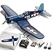 LEAMBE طائرة LEAMBE بدون فرش 4 قنوات F4U Corsair 500 مم طائرة تحكم عن بعد مقاتلة RTF مع جيروسكوب 6 محاور 3 أوضاع للألعاب البهلوانية للمبتدئين والبالغين - Image 3