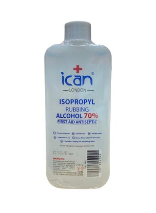 ican london isopropyl rubbing alcohol 70% first aid antiseptic Disinfectant 100ML - pzsku/Z2C726B8E4BAC4660DD33Z/45/_/1728462501/5498b9aa-cb41-40f9-b5f3-a82c247c3b9c