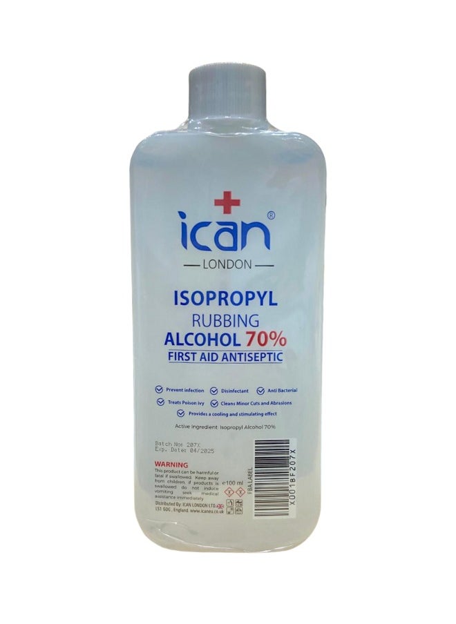 iCan London ican london isopropyl rubbing alcohol 70% first aid antiseptic Disinfectant 100ML  - Image 1