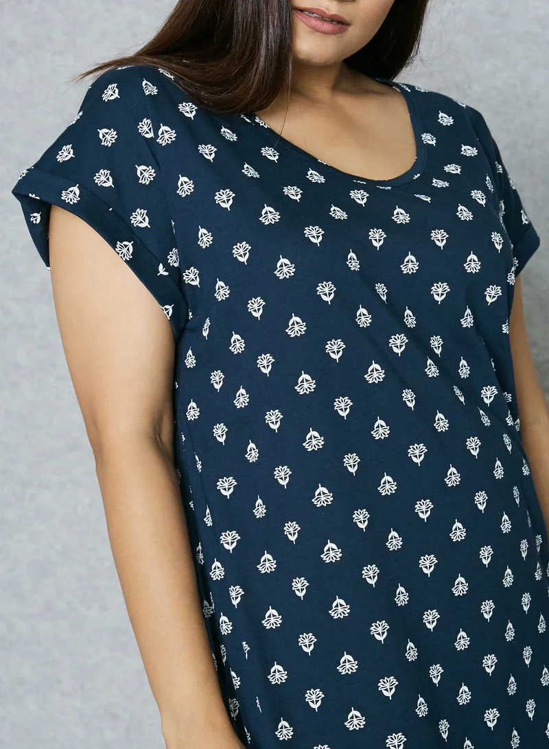EVANS Printed Nightdress