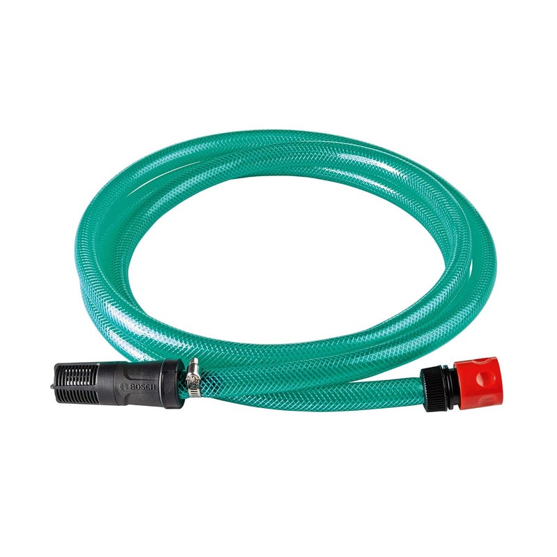 BOSCH F016800421 Self Priming Suction Hose (Green) & F016800361 6m Extension Hose (Black) - Image 5