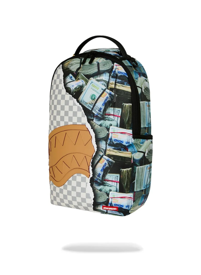 Sprayground  CREAM CHECK FULL OF CASH DLXSV BACKPACK  | Best Price UAE