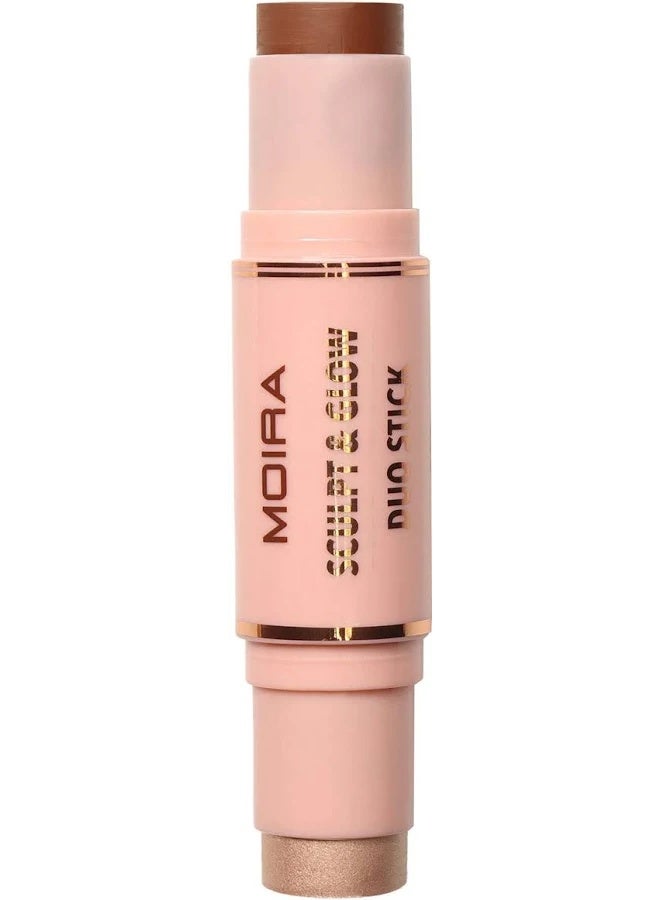 Moira Sculpt & Glow Duo Stick 600 Stay Wavy 11.2g - Image 1