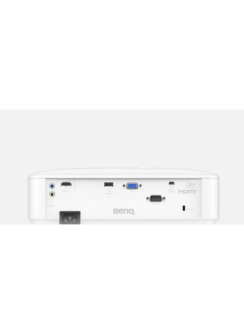 BenQ MX560C XGA Meeting Room Projector, 5G Crystal Glass Lenses, 4,000 ANSI Lumen High Brightness, 20,000 1 High Native Contrast, 1.1x Zoom Ratio, SmartEco Energy Conservation MX560C White - Image 2