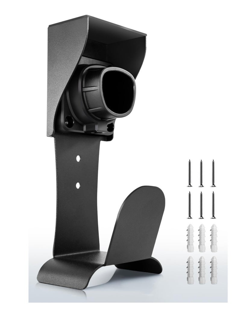 Excefore For Tesla Charger Holder Wall-Mount, w/Non-Cutting Cable Organizer, Outdoor/Indoor, EV Cable Holder and Charger Plug Nozzle Holster, Bracket Adapter Fit Model 3/Y/S/X - Image 1