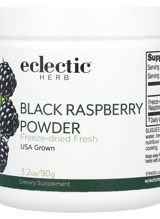 Eclectic Black Raspberry Powder 3.2 oz (90 g)