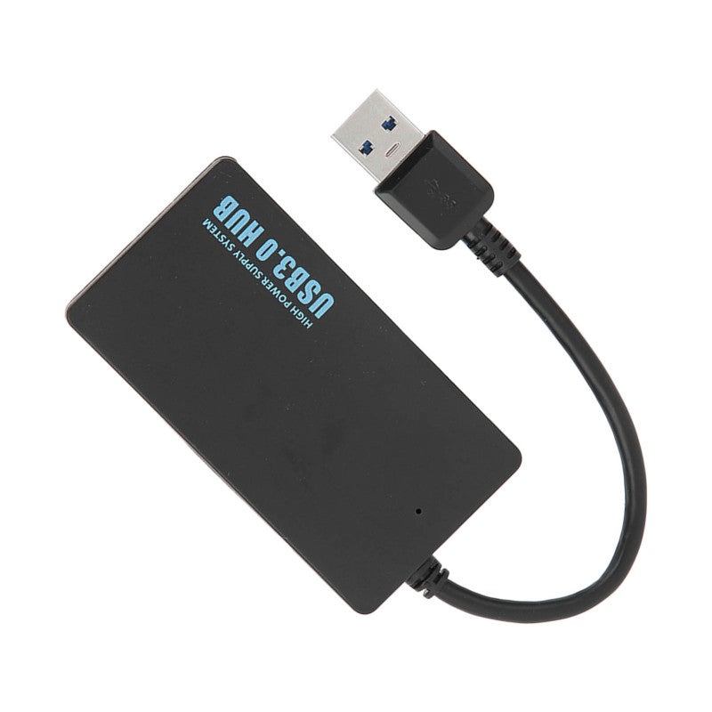 USB 3.0 Hub 4 Black Ports - High Speed 5Gbps Transmission Core Good Heat Dissipation USB 3.0 Splitter for Home Office Desktop Laptop Use - Image 5