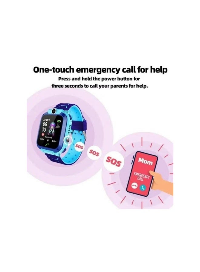 Kids Smartwatch GPS Tracker With Camera Midnight - Image 2