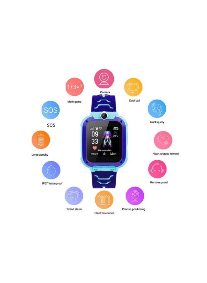 Kids Smartwatch GPS Tracker With Camera Midnight - Image 4