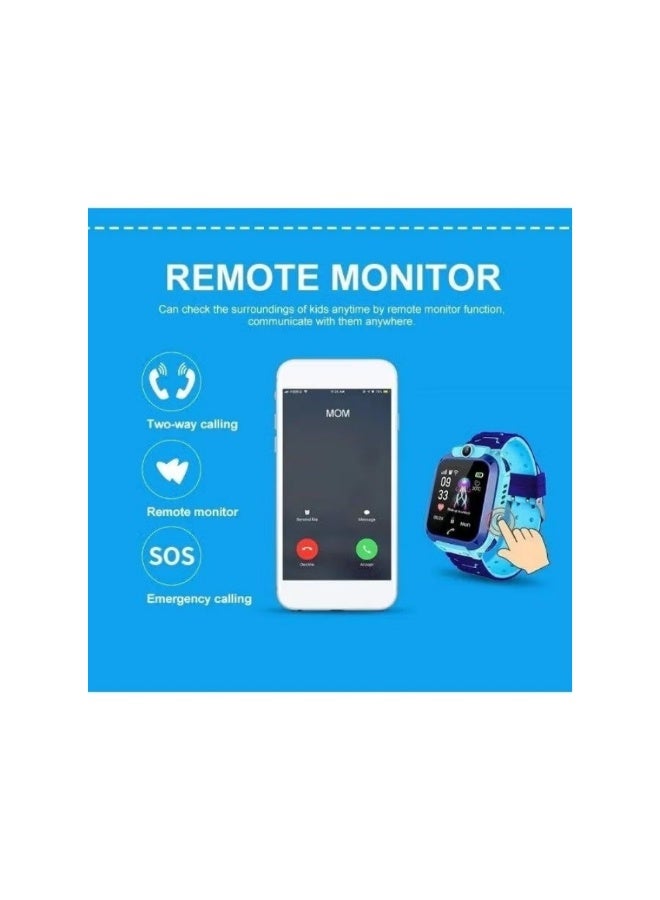 Kids Smartwatch GPS Tracker With Camera Midnight - Image 3