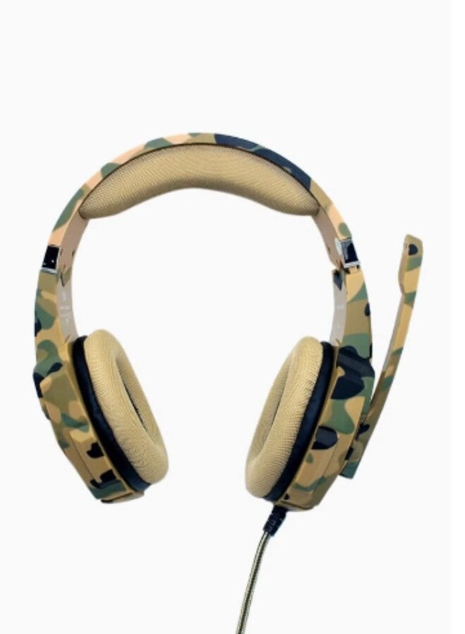 general Stereo Gaming Headset for PS4, PC,Xbox One Controller Noise Cancelling Over Ear Headphones with Mic, LED Light, Bass Sound, - Image 1