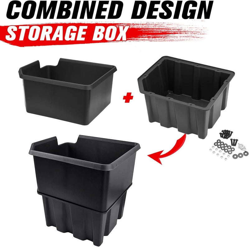 A & UTV PRO Under Seat Storage Box for Polaris Ranger XP 1000 - Image 2