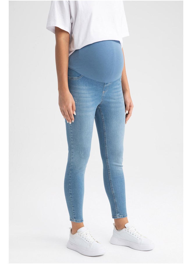 DeFacto Woman Skinny Fit Maternity Bottom-Denim  - Image 2