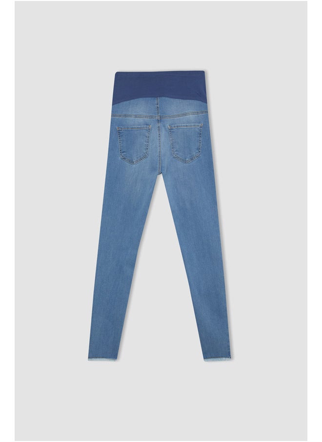 DeFacto Woman Skinny Fit Maternity Bottom-Denim  - Image 3