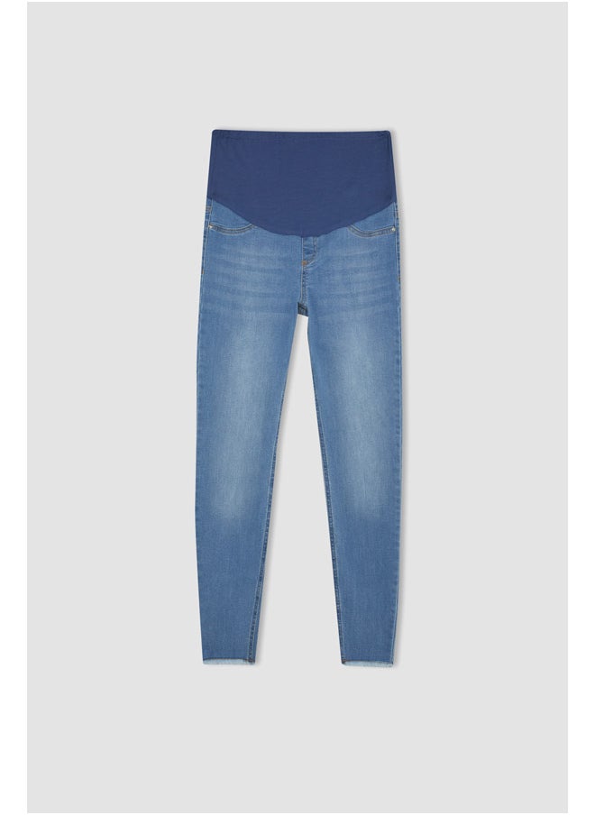 DeFacto Woman Skinny Fit Maternity Bottom-Denim  - Image 4