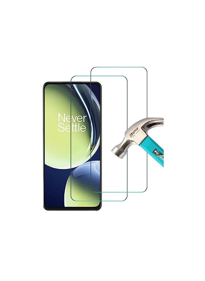 Generic - 2 Pack Compatible With Oneplus Nord Ce 3 Lite 5G 6.72 Inch Screen Protector Tempered Glass For Oneplus Nord Ce 3 Lite 9H Scratch Resistant Bubble Free Easy To Install - Image 1