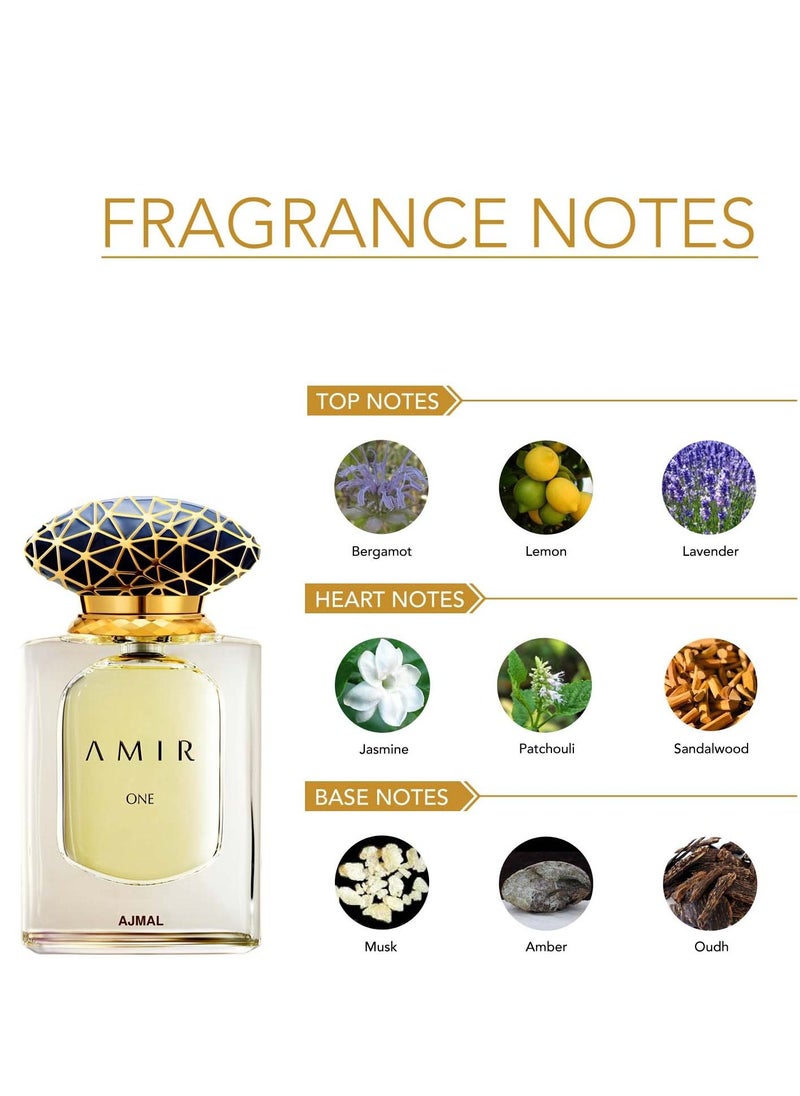 Ajmal Masterpiece Amir One for Unisex EDP  - Image 4