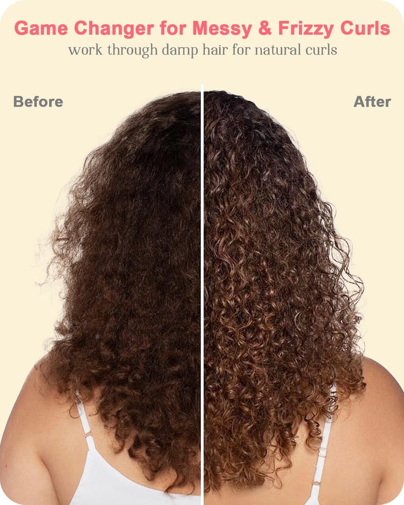 Samnyte 4 In 1 Styling Cream, Anti Frizz Hair Styling Cream for Women Kids Slick Back, Enhance Shine Fly Away Hair Tamer, Non-greasy Curl Defining, No Chemical Flavors Smoothing Cream - Image 4