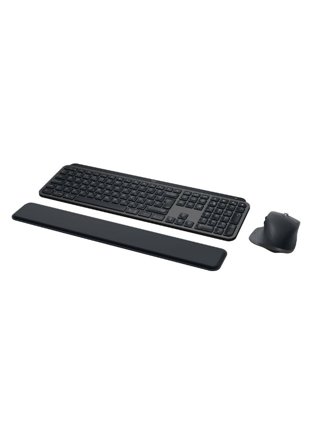 لوجيتيك MX KEYS S وMX Master 3S وMX Palm Rest COMBO 3in1 Mouse MX Master 3S Keyboard MX KEYS S MX Palm Rest جرافيت - Image 3